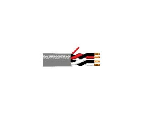 BELDEN  5341UE 0081000               Multi-Conductor - Commercial Applications 2-Pair 18 AWG PP FRPVC Gray