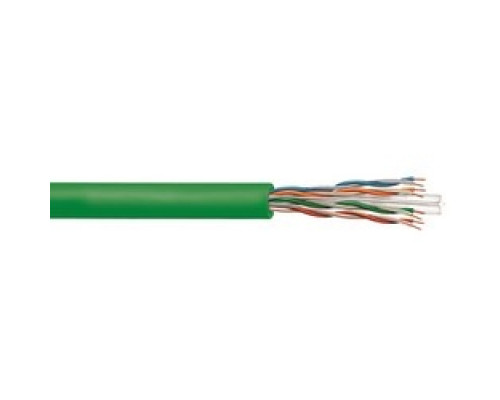 COMMSCOPE UNIPRISE SOLUTIONS UN884026214/10 CS37R GRN C6 4/23 U/UTP CPK 1KFT       CS37R ETL Verified Category 6 U/UTP Cable, non-plenum, green jacket, 4 pair count, 1000 ft 305 m length, CommPak