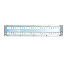 BELDEN  AX104564               48-PORT KEYCONNECT PATCH PANEL, UNLOADED SHIELDED, TITANIUM 2U