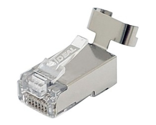 IDEAL INDUSTRIES  85-368               Shielded Feed-Thru CAT6A/6/5e Modular Plug 25/PK
