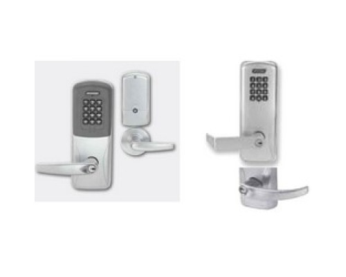 SCHLAGE ALLEGION BRAND  CO200-993R70KP-SPA-626-JYA6-LHR 4B 134        Electronic Door Lock, Rim/CVC/CVR Exit Trim Chassis, Keypad, Left Hand Reverse, Sparta Lever, 4AA Battery, Satin Chrome, Without Yale 6-Pin FSIC Cylinder, For Cl