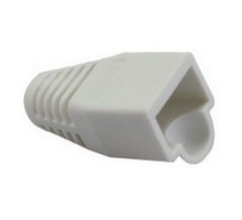 PLATINUM TOOLS INC  100032W-BG               RJ45 Boot, 6.0 mm Max OD, White, 25/Bag