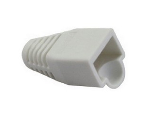 PLATINUM TOOLS INC  100032W-BG               RJ45 Boot, 6.0 mm Max OD, White, 25/Bag