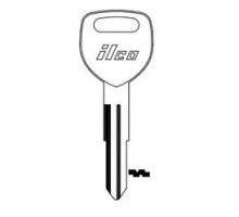 KABA ILCO CORP  HD103 NP A04  AF01355013              Vehicle Key Blank, Brass, Nickel Plated, 3 Price Group, For Honda Automobile