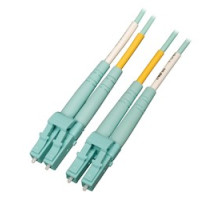 TRIPP LITE N820-04M-OM4        Eaton Tripp Lite Series 10Gb/40Gb/100Gb Duplex Multimode 50/125 OM4 LSZH Fiber Patch Cable LC/LC , Aqua, 4 m 13.1 ft.