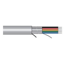 ALPHA WIRE 5462C SL001        XTRA-GUARD 1 Cable, 20AWG, 2 Conductor, 7/28 Stranding, Foil, PVC, 1000 FT, Slate