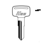 KABA ILCO CORP  YH37 NP A12  X69              Vehicle Key Blank, Brass, Nickel Plated, 12 Price Group, For Yamaha