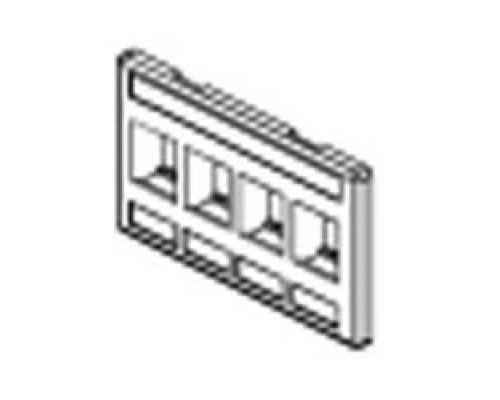 BELDEN  AX102900               KeyConnect Modular Furniture Adapter, 4 Port