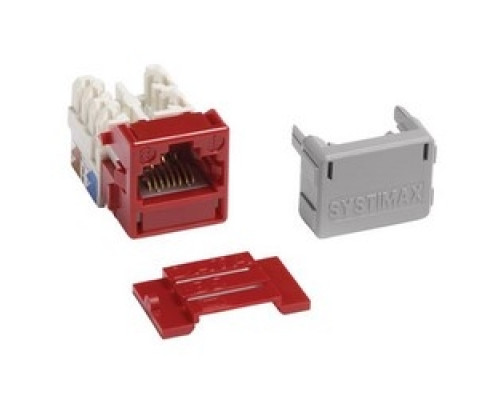 COMMSCOPE SYSTIMAX SOLUTIONS  700206741  MGS400-317              GigaSPEED XL MGS400 Series Category 6 U/UTP Information Outlet, red