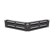 COMMSCOPE UNIPRISE SOLUTIONS  760162834  UNPA-6A-DM-2U-48              Uniprise Category 6a 48 Port Patch Panel, angled