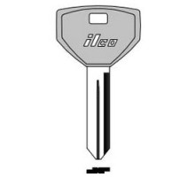 KABA ILCO CORP  Y154-P NP A09  AJ01163021              Vehicle Key Blank, Plastic Head, Natural Brass, 9 Price Group, For Chrysler