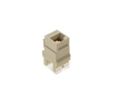 ON-Q/LEGRAND  WP3450LA50               Keystone Insert, Cat 5E, RJ45, 1-Port, 4-Pair, 24 to 22 AWG Wire, T568A/B Wiring, 1.28