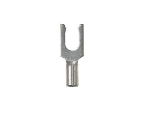 PANDUIT  P10-14LF-D               Locking Fork Terminal, non-insulated, 14- 10 AWG, 1/4 stud size, bulk package.