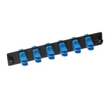BELDEN  AX101731               FiberExpress Adapter Strip, loaded 6 LC Duplex Single-mode Adapters Black