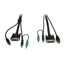 TRIPP LITE  P759-010               DVI / USB / Audio KVM Cable Kit, 10-ft.