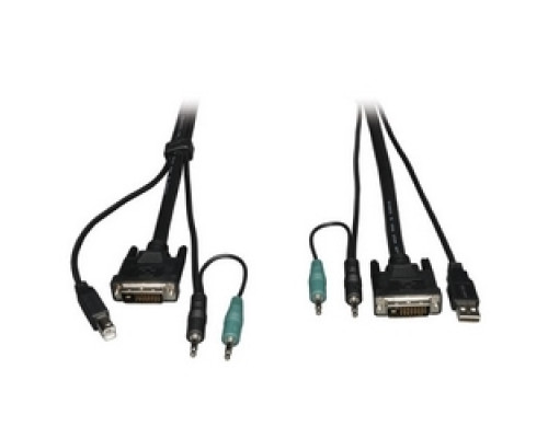 TRIPP LITE  P759-010               DVI / USB / Audio KVM Cable Kit, 10-ft.