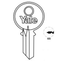 ASSA ABLOY ACCENTRA  RN11GG               Lock Key Blank, 6-Pin, Standard Bow, Single Section, GG Keyway, 0.51