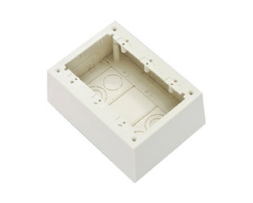 PANDUIT  JBP3DIW               Junction Box Power IW 3-gang EA