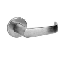 CORBIN RUSSWIN INC  ML20906-NSA-626-RH-SAF-LC               Mortise Door Lockset, Electric, Fail Safe, Right Hand, Newport, Cast Lever, Wrought Rose, 12/24 Volt DC, Satin Chrome Plated, Without Cylinder