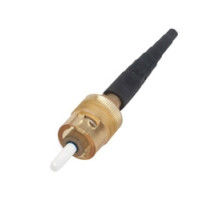 CORNING 95-050-51        Unicam High-performance Connector, ST Compatible, 50 µm Multimode OM2 , Ceramic Ferrule, Logo, Single Pack, Amber Housing, Black Boot