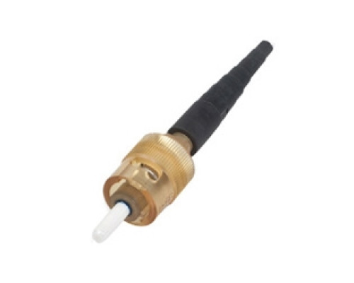 CORNING 95-050-51        Unicam High-performance Connector, ST Compatible, 50 µm Multimode OM2 , Ceramic Ferrule, Logo, Single Pack, Amber Housing, Black Boot