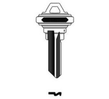 KABA ILCO CORP  100C-BR BR A01  IAR47252003              Key Blank, Look-Alike, 5-Pin, C Keyway, Natural Brass, 1 Price Group, For Schlage