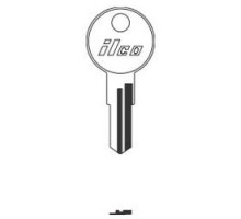 KABA ILCO CORP  1640 NP A03  IAL00000622              Cylinder Lock Key Blank, Brass, Nickel Plated, 3 Price Group, For Larson Door