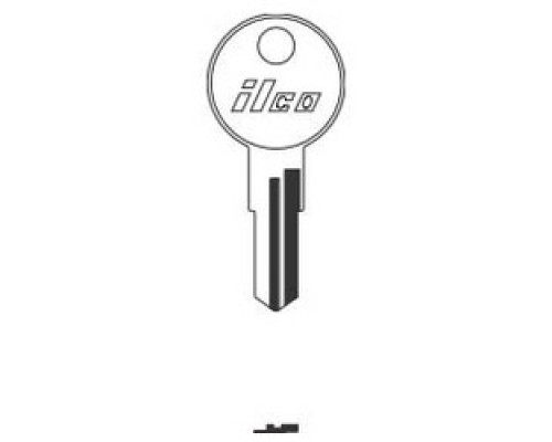 KABA ILCO CORP  1640 NP A03  IAL00000622              Cylinder Lock Key Blank, Brass, Nickel Plated, 3 Price Group, For Larson Door