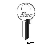 KABA ILCO CORP  M1-BR-250PK BR A33  IAE00001120              Cylinder Lock Key Blank, Natural Brass, 33 Price Group, For Master, 250 each per Pack
