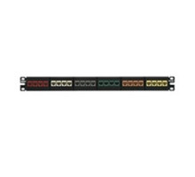 PANDUIT  NKFP24Y               NetKey Patch Panel 24 Port 1 RU BL