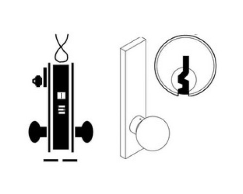 SCHLAGE ALLEGION BRAND  L9092PEU-RX 42A 626 E 12/24VDC        Door Mortise Lock, Keyed, Electrically Unlocking, E Keyway, 12/24 Volt DC, 2-3/4