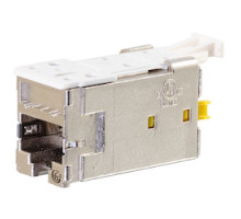 ORTRONICS  HDJS6A               Clarity CAT 6A Shielded High Density Jack, T568A/B, Lacing Cap Termination