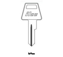 KABA ILCO CORP  1653 NP A03  AL00000722              Cylinder Lock Key Blank, Brass, Nickel Plated, 3 Price Group, For American Lock