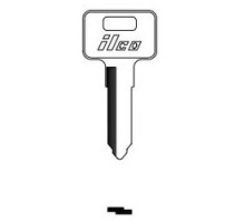 KABA ILCO CORP  X258 NP A07               Vehicle Key Blank, Brass, Nickel Plated, 7 Price Group, For Kawasaki