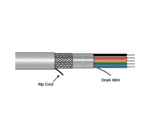 ALPHA WIRE  5523 SL001               Xtra-Guard-Performance-Cable, Xtra-Guard-1, 3 Conductor, 18 AWG, SupraShield Premium Foil Braid, 600 V, PVC Jacket, PVC Insulation, 0.397 Jacket Diameter, 0.063 Jacket Thickness, 16/30 Stranding