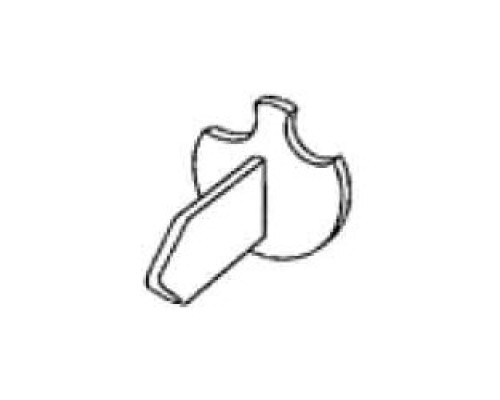 ALARM LOCK SYSTEMS INC  HW580               Door Lock Tailpiece, Key Override, Schlage, For Cylindrical Door Lock