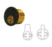 GENERAL LOCK  MC118 GA 10B ST/AR KA2               Mortise Cylinder, Sargent LA Keyway, Standard Yale/Adams Rite Cam, Keyed Alike, 2-Key Blank, 1-1/8