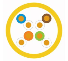 BERK-TEK  10136753               23-4P UTP-CMR Solid BC FEP/FEPVC Lanmark-6 Min Compliant Cat6 Yellow Box RoHS