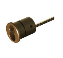 GENERAL LOCK  RC-LF 10B               Rim Interchangeable Core Housing, Large Format, 6-Pin, Schlage Cam, Oil Rubbed Dark Bronze