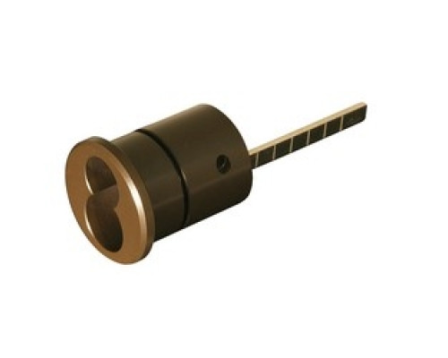 GENERAL LOCK  RC-LF 10B               Rim Interchangeable Core Housing, Large Format, 6-Pin, Schlage Cam, Oil Rubbed Dark Bronze