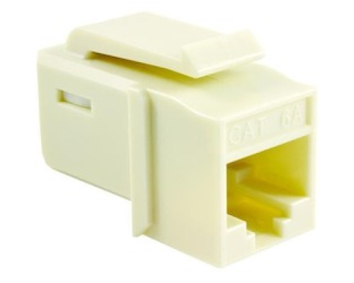 HELLERMANNTYTON  GSTJ6AU-FW               GST Category 6A UTP Modular Keystone Jack, Plenum Rated, Office White, 1/bag