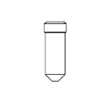 MUL-T-LOCK INC  PCY-PIN-PLG-1               Cylinder Keying Plug Pin, Internal, #1, Nickel Silver, 100 each per Bag