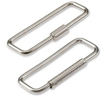 LUCKY LINE PRODUCTS INC  70201               Turn Sleeve Key Ring, Compact, Twist to Open, Screw to Close, 2