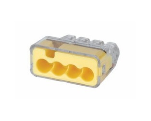 IDEAL INDUSTRIES  30-1634               IDEAL 30-1634 12AWG PUSH-IN, 4-PORT 5000CT BOX