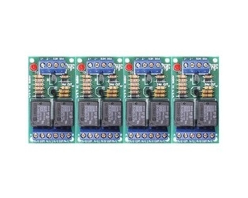 ELK PRODUCTS ELK9244        Relay; Sensitive 1 mA trigger, DPDT, 12/24V, 4 pack