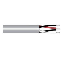 ALPHA WIRE 1317C SL001        Communication & Control Cable, 22AWG, 2 Pairs, 7/30 Stranding, Unshielded, PVC, 1000 FT, Slate