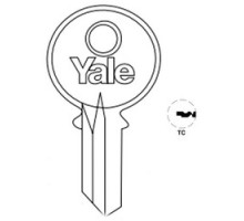 ASSA ABLOY ACCENTRA  RN11TC               Lock Key Blank, 6-Pin, Standard Bow, Single Section, TC Keyway, 0.51