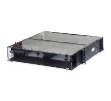 BELDEN  ECX-02U               Patch Panel Housing, Front Sliding Drawer Access, 2U Rack Unit, 19.12