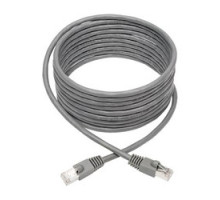 TRIPP LITE N262-014-GY        Cat6a 10G-Certified Snagless Shielded STP Network Patch Cable RJ45 M/M , PoE, Gray, 14 ft.
