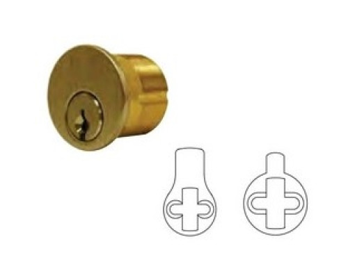 GENERAL LOCK  MC118 CSB 3 ST/AR 0B               Mortise Cylinder, 6-Pin, CSB Keyway, Standard Yale/Adams Rite Cam, 0-Bitted, 2-Key Blank, 1-1/8